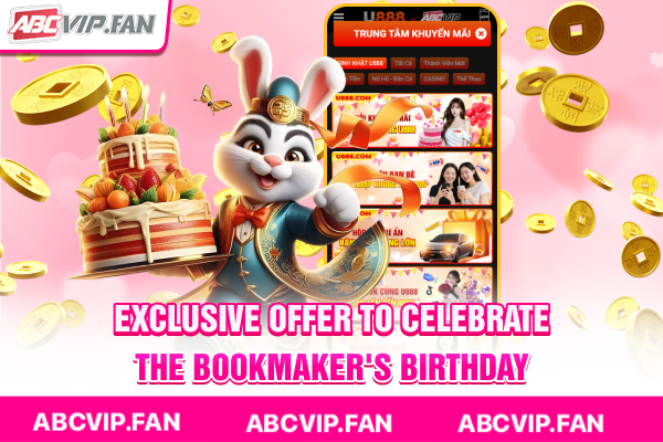 Exclusive offer to celebrate the bookmaker's birthday
